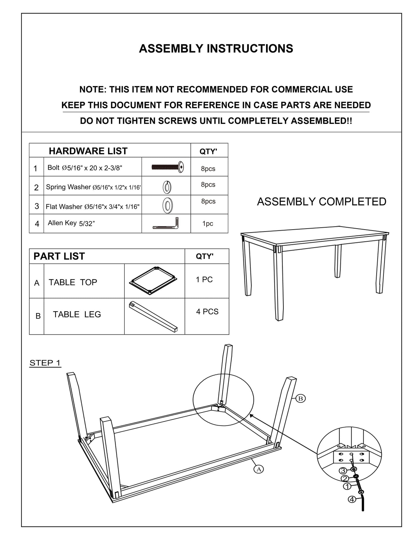 Elegant Woodland Dining Collection