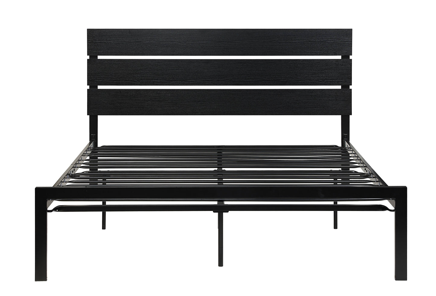 Willow Contemporary Full Size Bed - Black