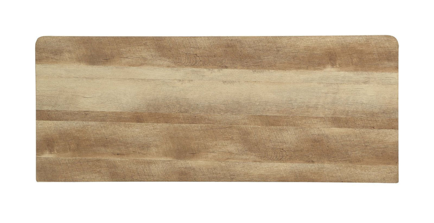 Oak & Gray Bookshelf