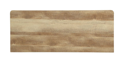Oak & Gray Bookshelf