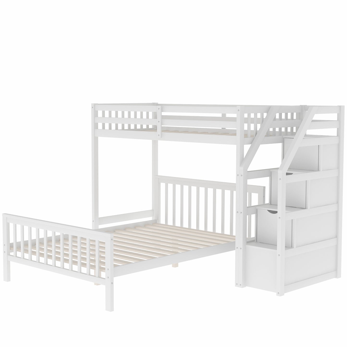 Snowy Steps Loft Bed