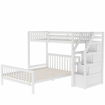 Snowy Steps Loft Bed