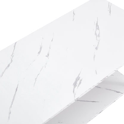 Luxor Gold Marble Coffee Table
