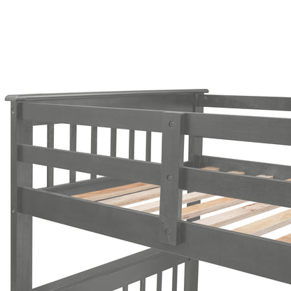 ElevateMax Twin-Over-Full Bunk Bed