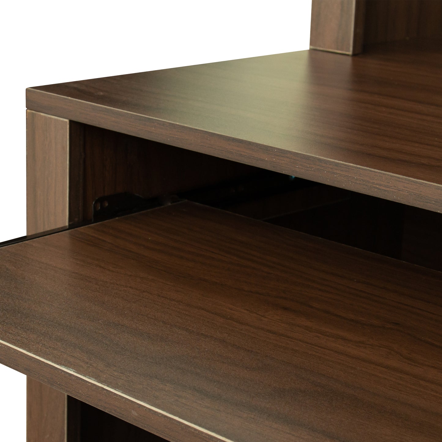 Walnut Haven Computer Desk