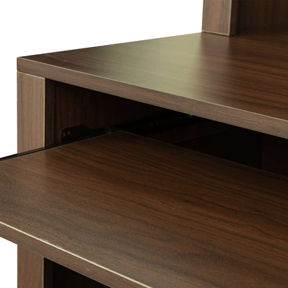 Walnut Haven Computer Desk