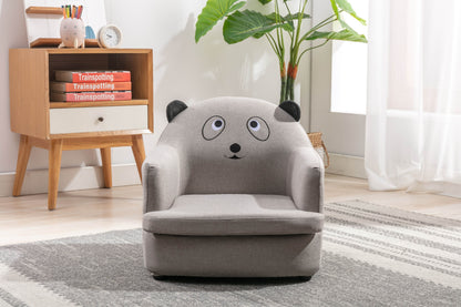 Panda Kids Sofa Chair - Grey