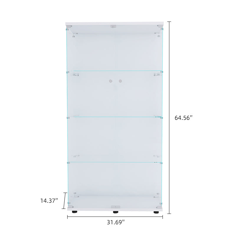 Luminous Glass Showcase Cabinet