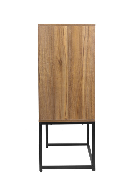 Rattan Haven Cabinet - Walnut
