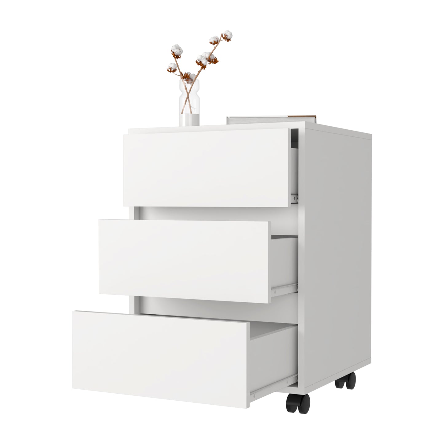 Artemisa 3 Drawer Filing Cabinet - White