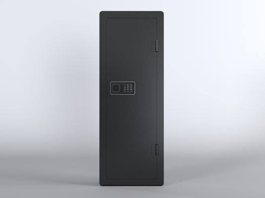 In Wall Gun Safe Keypad Entry - Black