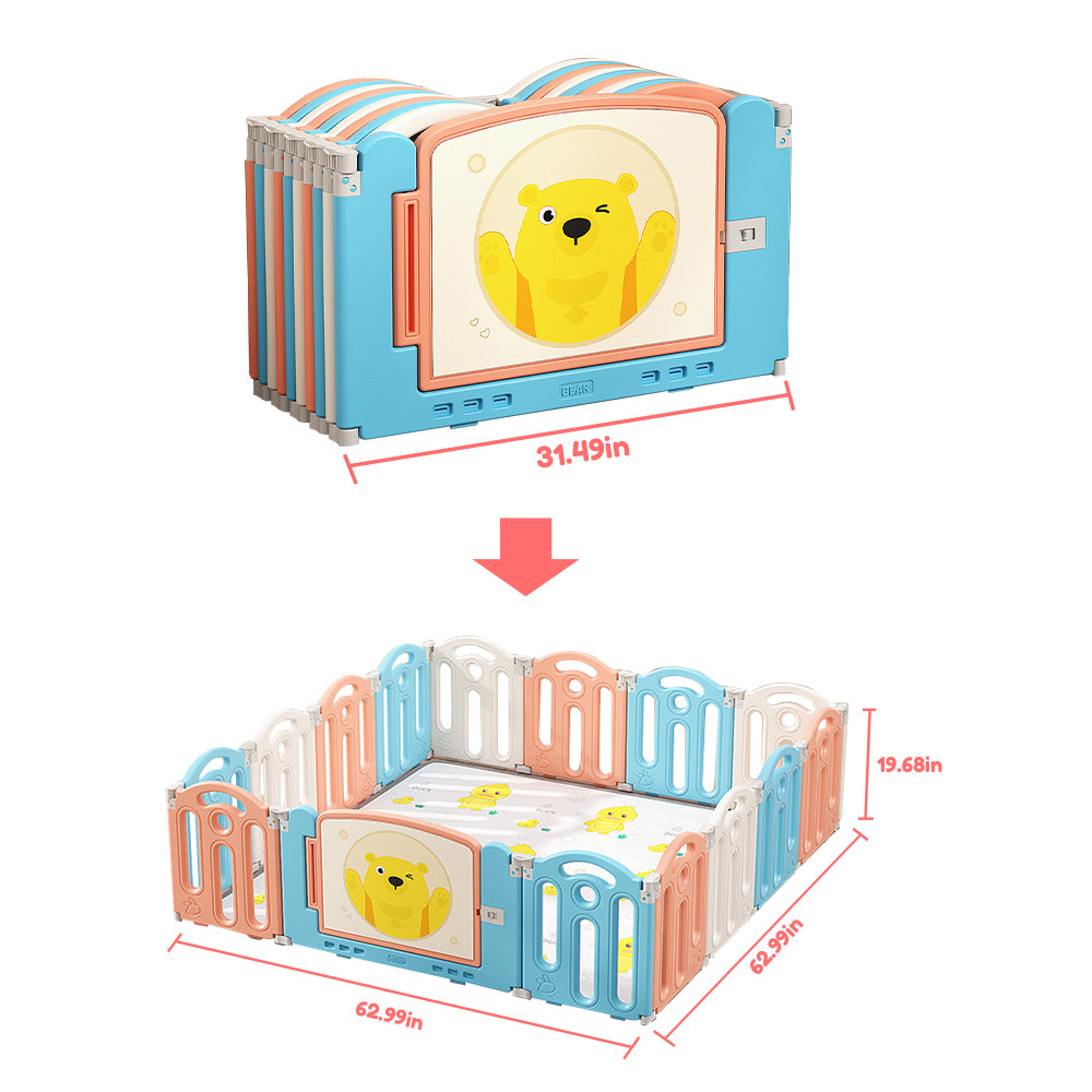 Bear Cubby Baby Safety Play