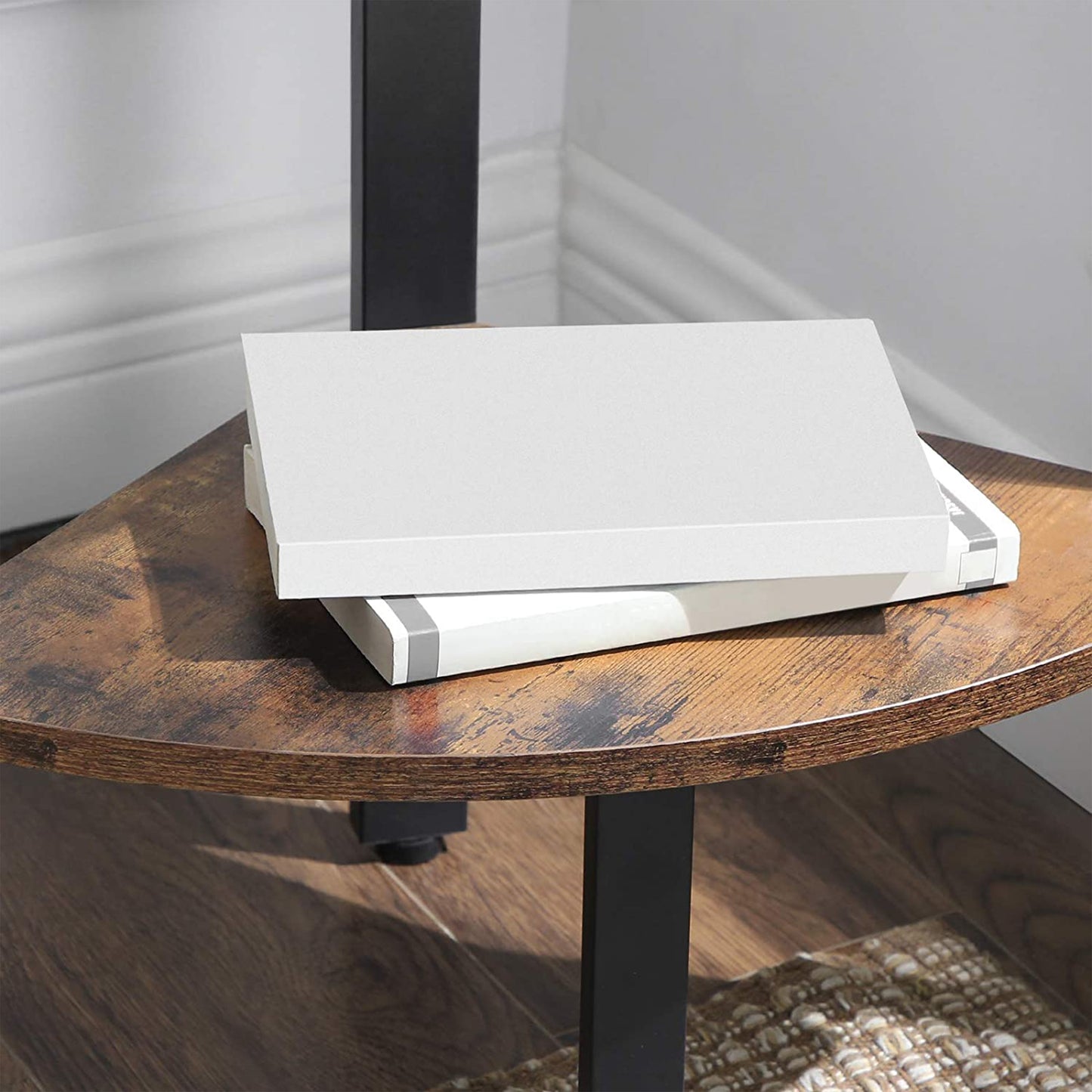 Corner Craft Industrial Wood Shelf