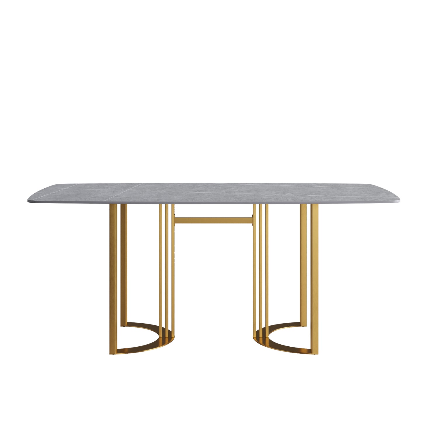Golden Curve Dining Table