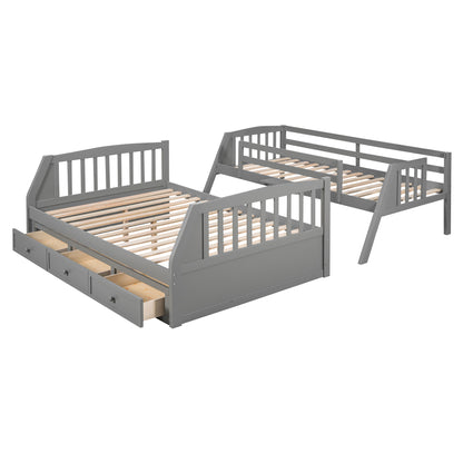 Envision Bunk Bed -Twin-Over-Full Size