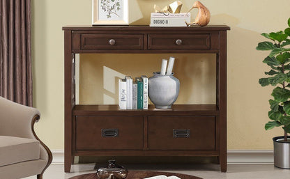 Rustic Charm Console Table