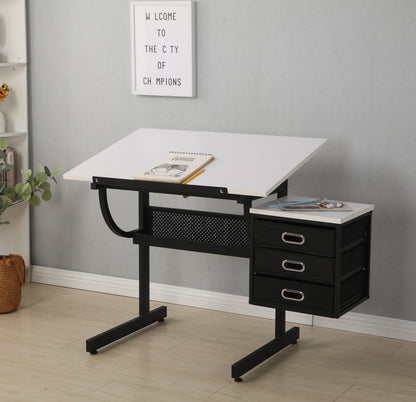 Artisan Drafting Studio with stool and 3 drawers