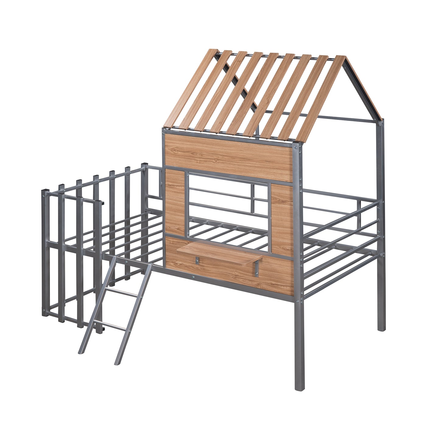 Silver Sky Loft Bed