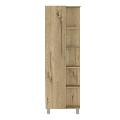 Luminous Linen Cabinet Light Oak