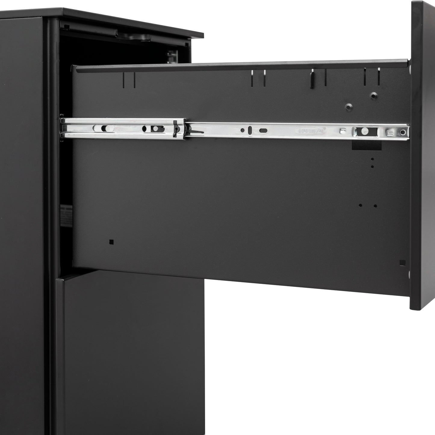 Secure File Cabinet - Black
