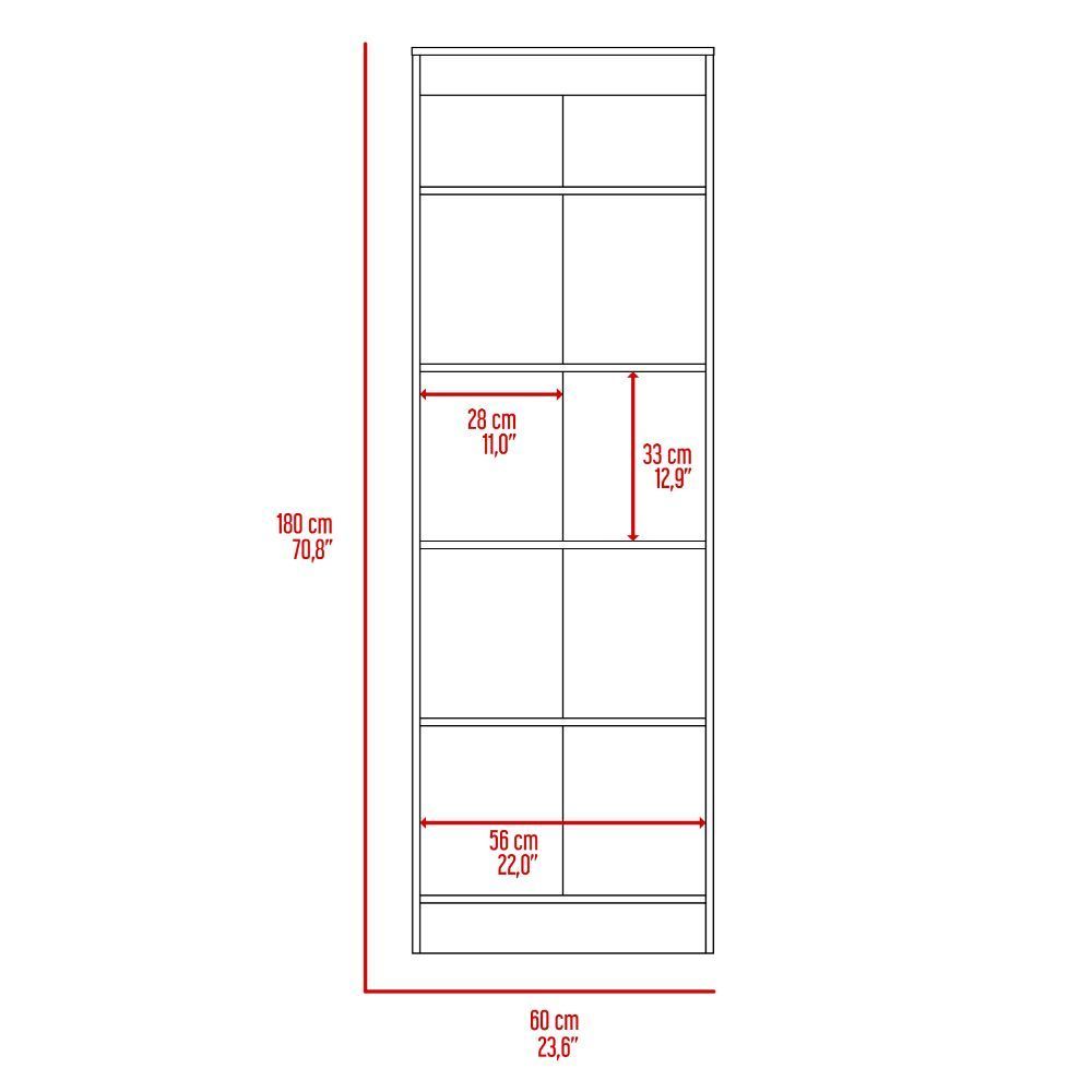 Greyson Tall Storage Cabinet - Oak