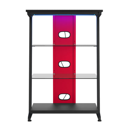 Azure Gaming Shelve - Red