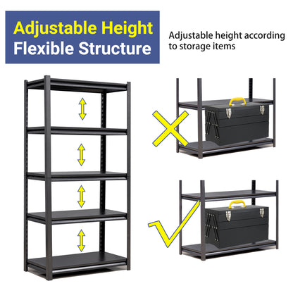 Max Load 5-Tier Metal Shelving