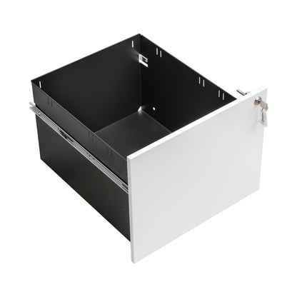 Secure File Cabinet - White