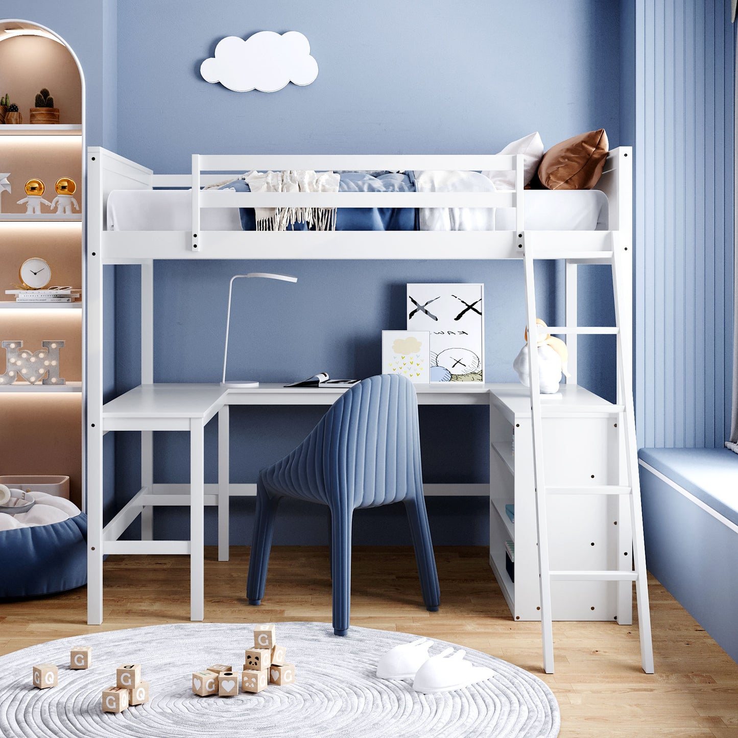Nadia Loft Bed - Full