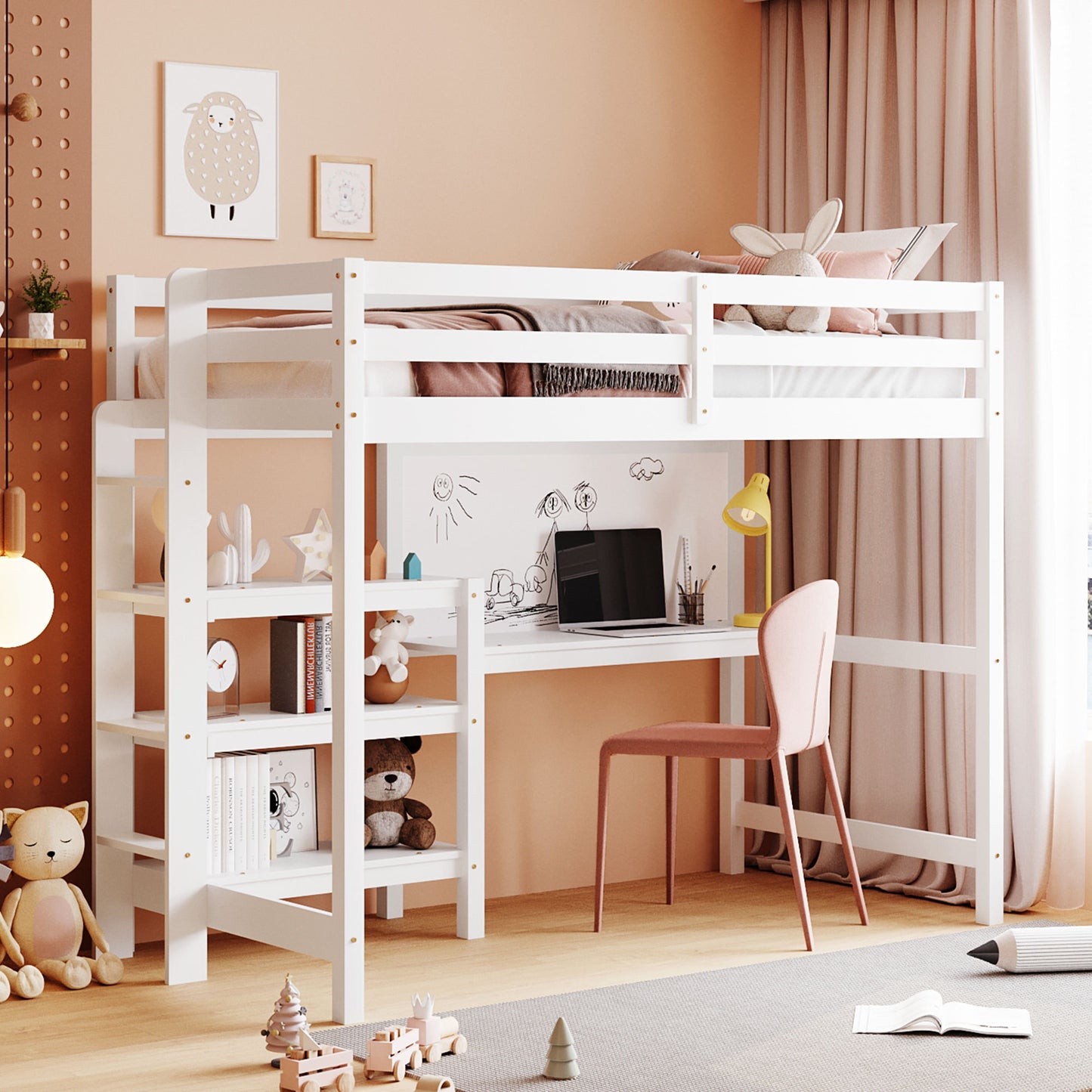 The Achiever Loft Bed - Twin