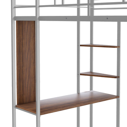 Silver Sky Loft Bed