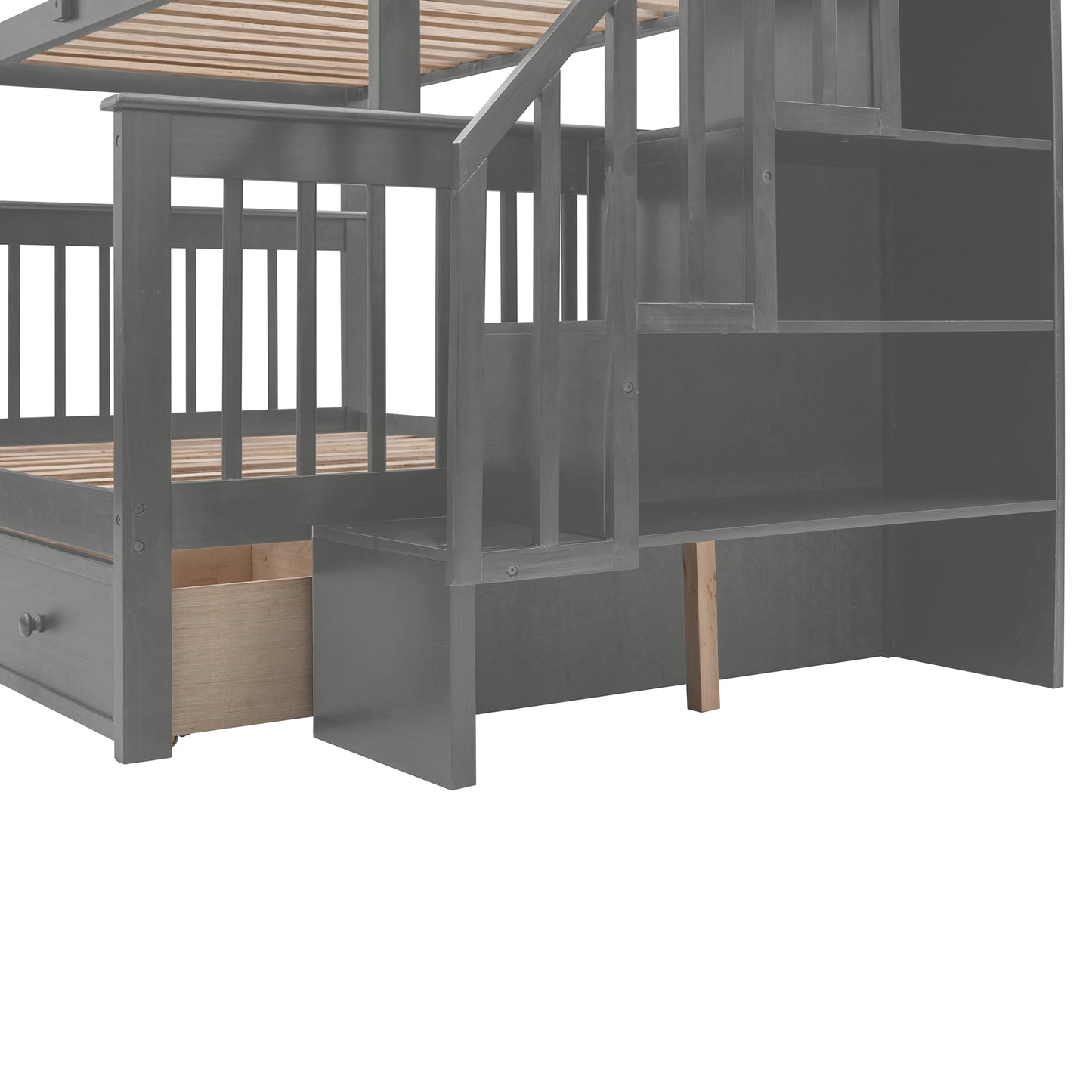 ElevateMax Twin-Over-Full Bunk Bed