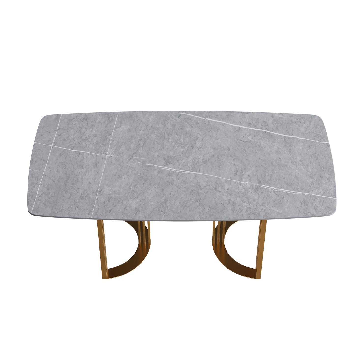 Golden Curve Dining Table