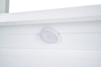 Luminous Haven Storage Bed