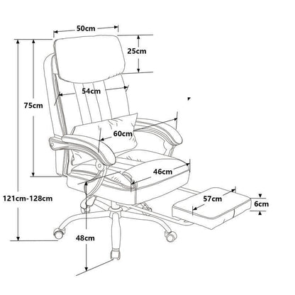 Elevate Max Executive Chair - Brown