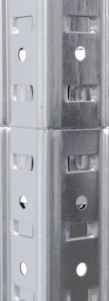 Silver Max Storage 5-Tier Utility Shelves - M