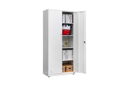 Space Max Storage Cabinet - White