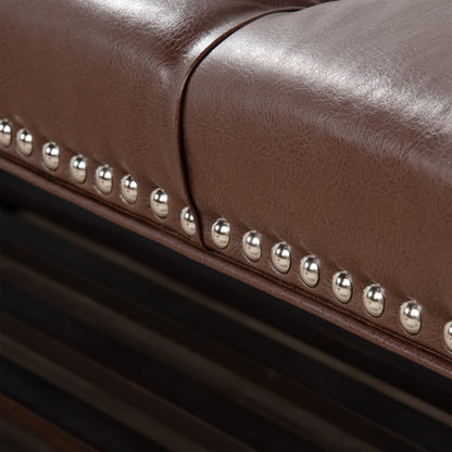 Woodland Retreat Bench - Dark Brown
