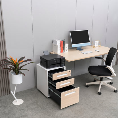 Compact 3 Drawer Mobile File Cabinet - Chery