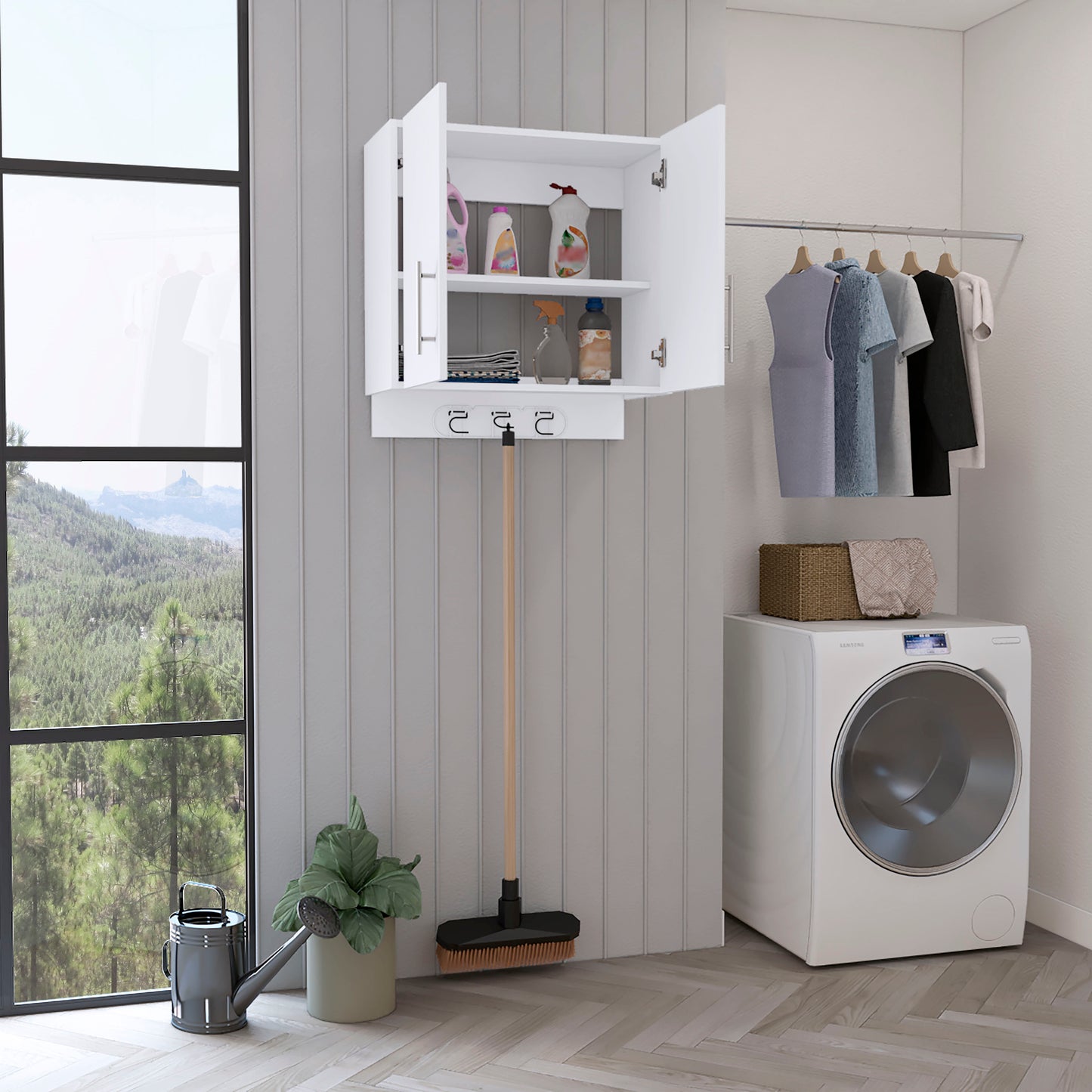 Space Wall Organizer - White