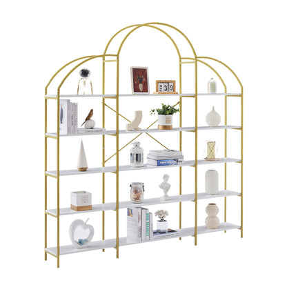 Golden Round 5-Tier Office Bookcase