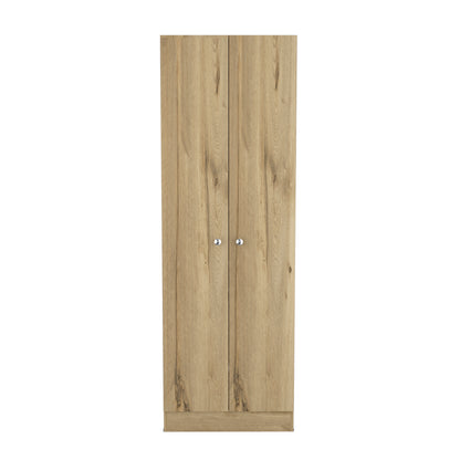 Storage Max Cabinet - Light Oak / Black