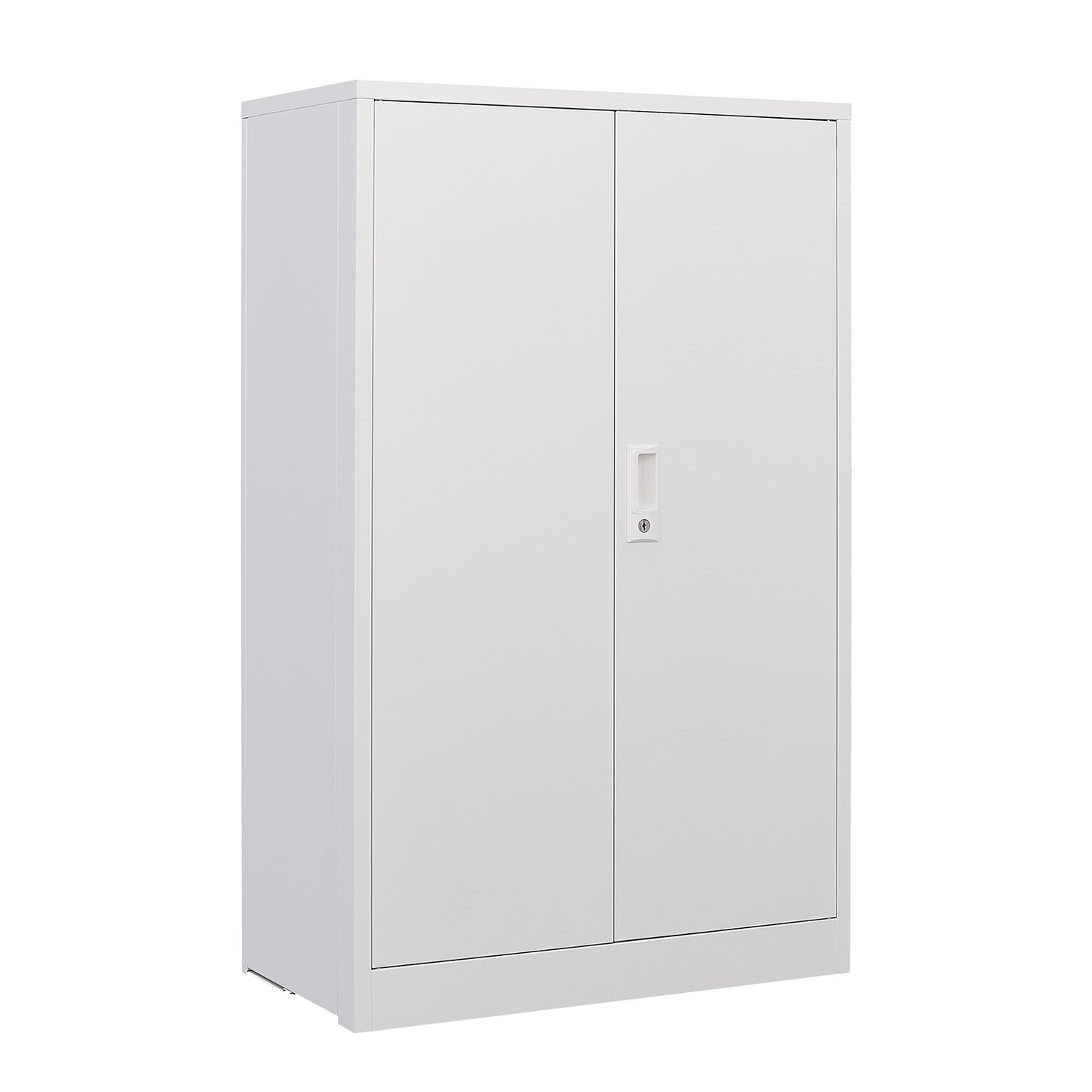 Secure Guard Storage Metal Cabinet - White