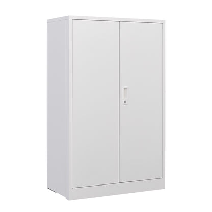 Secure Guard Storage Metal Cabinet - White