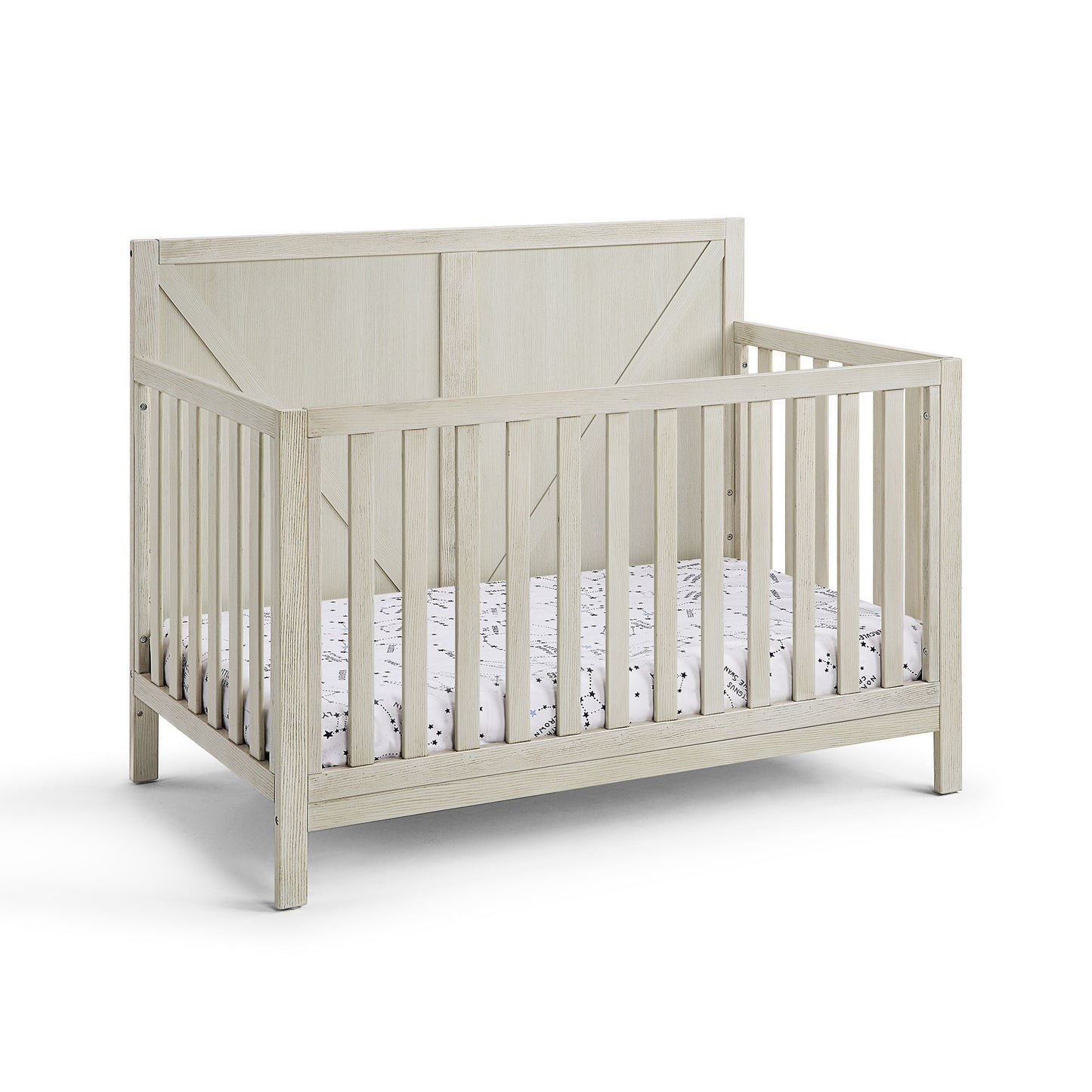 Barnside 4-in-1 Convertible Crib - Grey