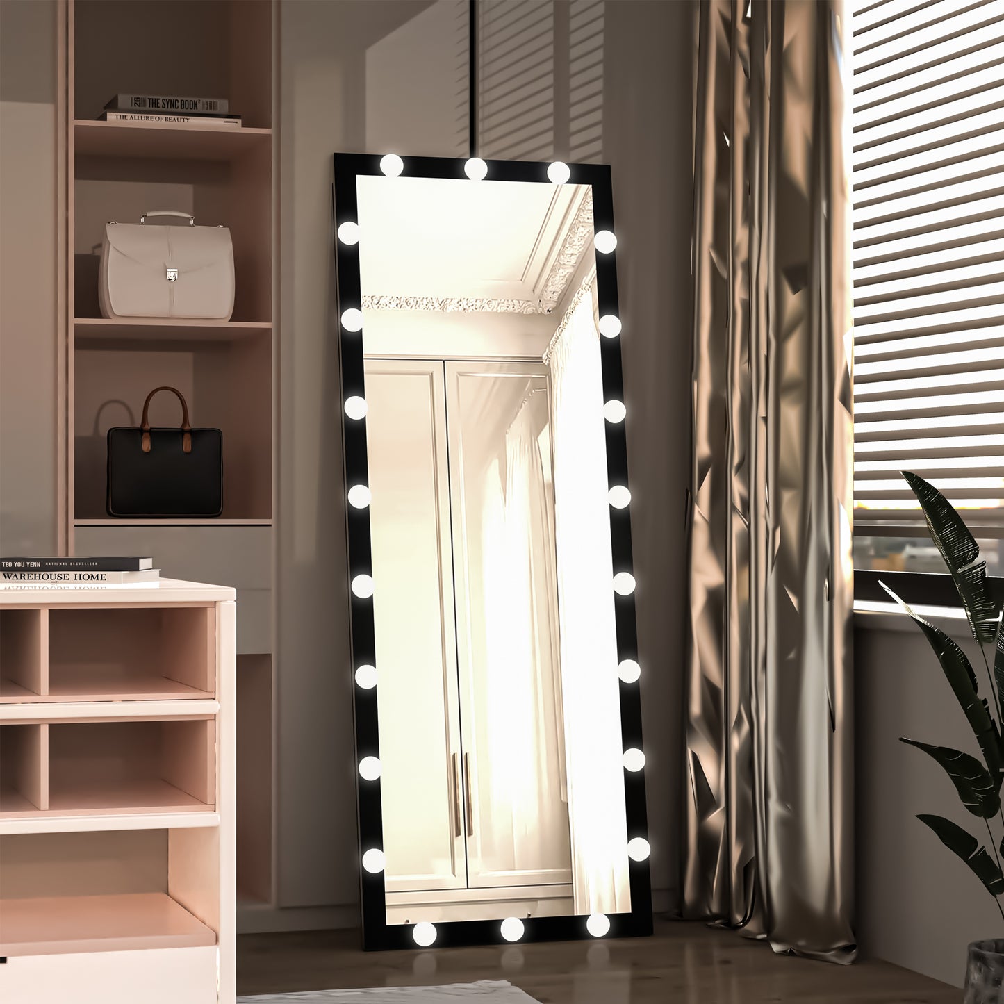 GlamourGlow Full-Length Mirror