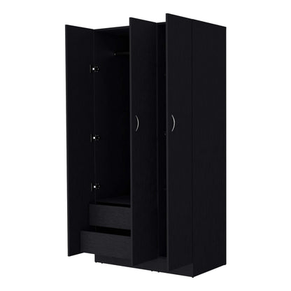 Elegant Ebony Wardrobe