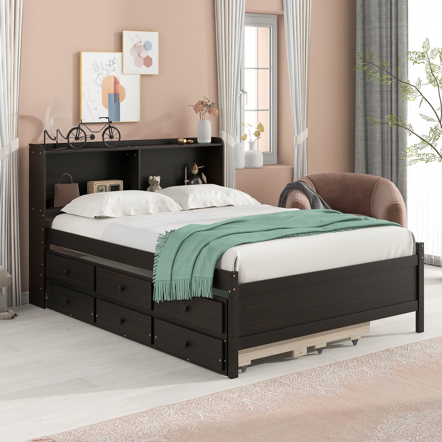 Espresso Dream Bed