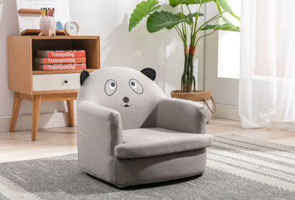 Panda Kids Sofa Chair - Grey