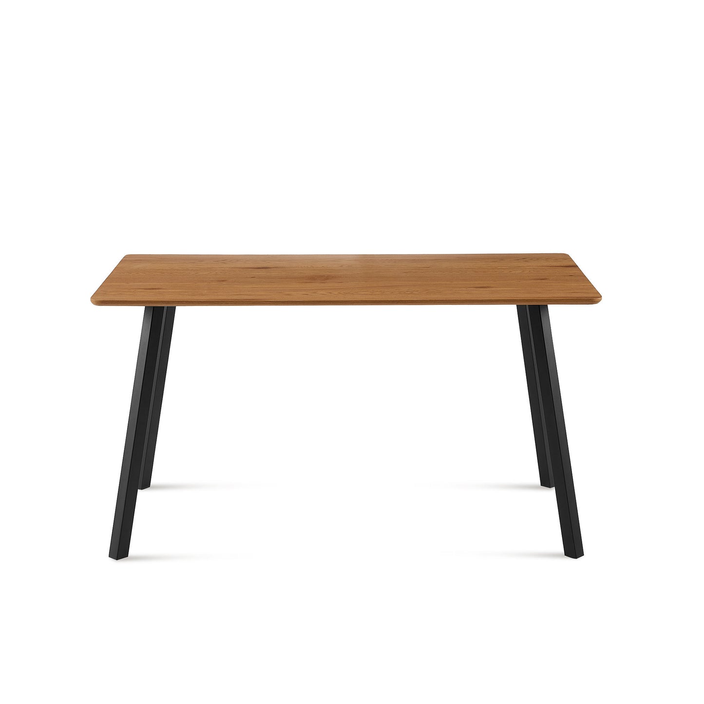 Elegant Metal-Framed Dining Table